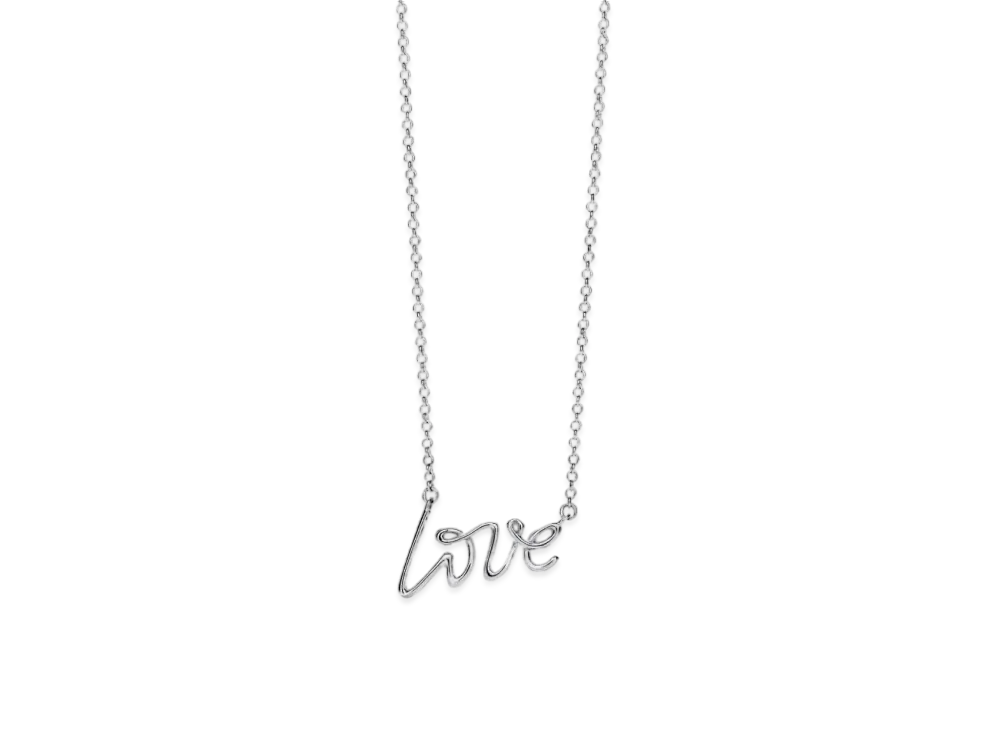 Tiffany & Co. Paloma's Graffiti Love Pendant "Silver"