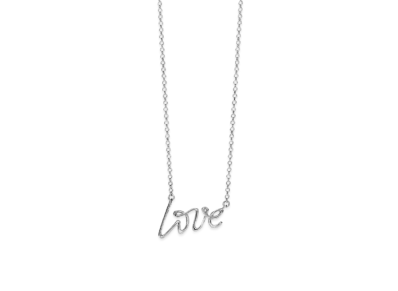 Tiffany & Co. Paloma's Graffiti Love Pendant "Silver"