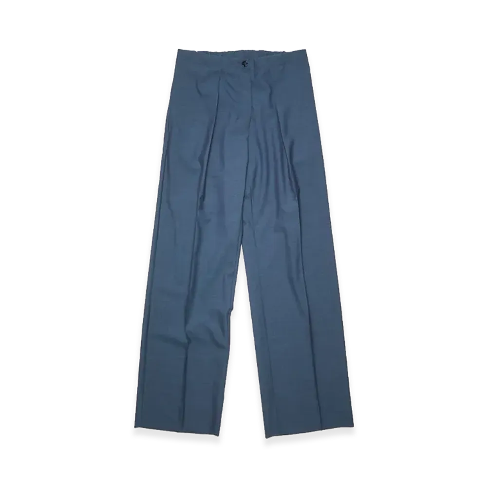Acne Studios Women's Wool Pants "Blue"