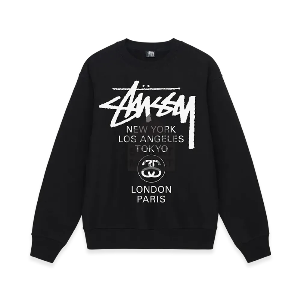 Stussy DSM World Tour Crew 2022 "Black"