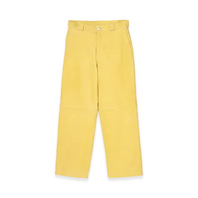 TTT MSW Leather Pants "Yellow"
