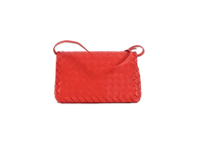 Bottega Veneta Shoulder Bag "Bright Red"