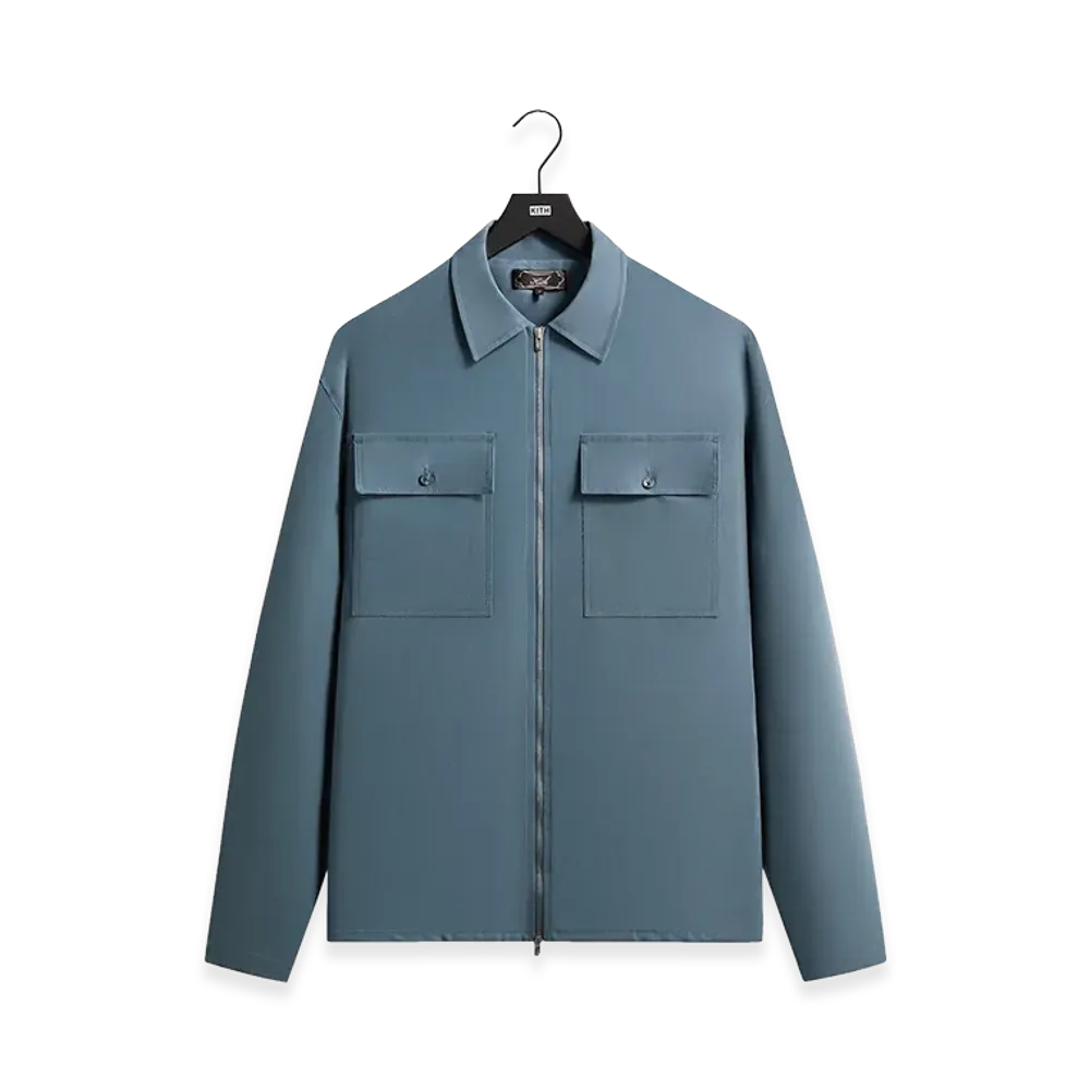 Kith Full Zip Garrett Shirt "Innate"