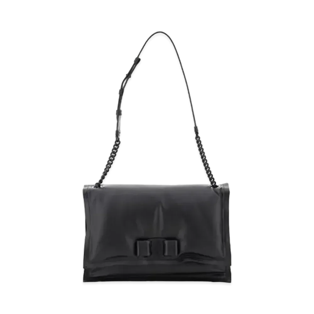 Salvatore Ferragamo Viva Bow Bag (M) "Black"