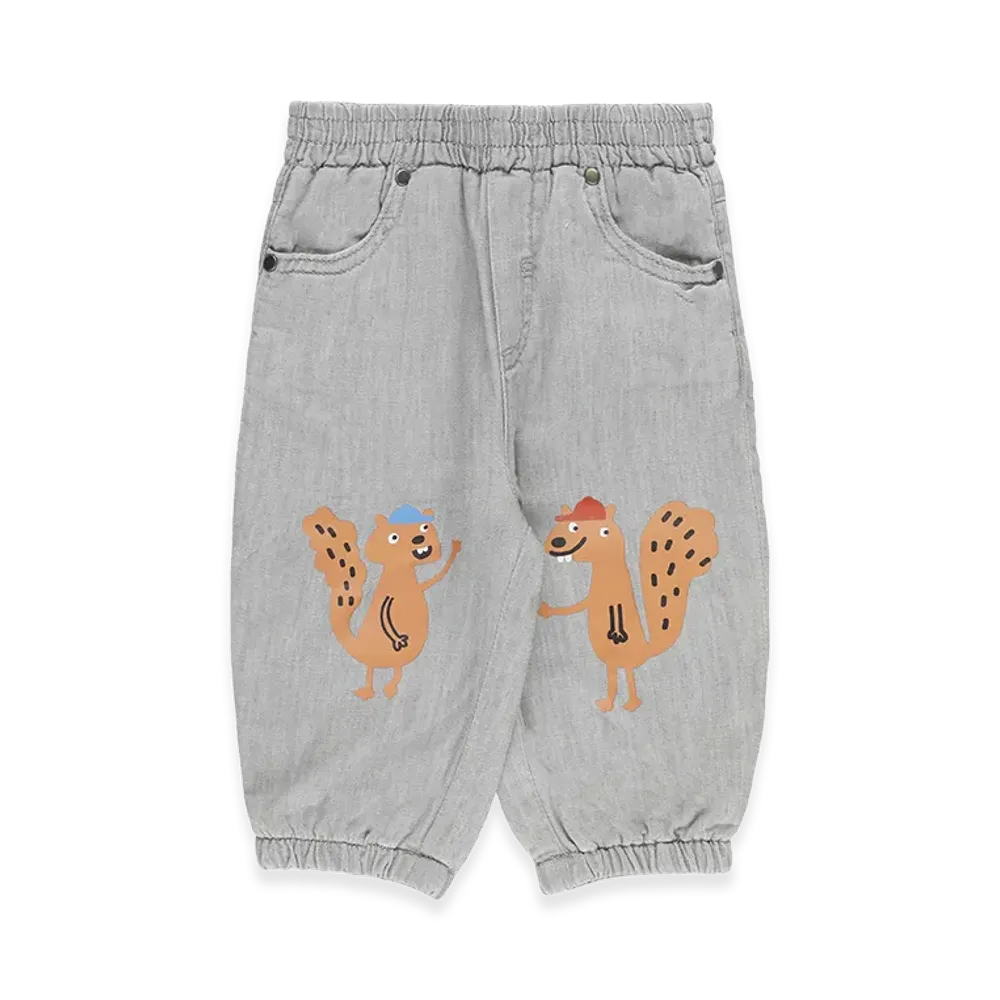 STELLA McCARTNEY Kids Trousers "Gray"