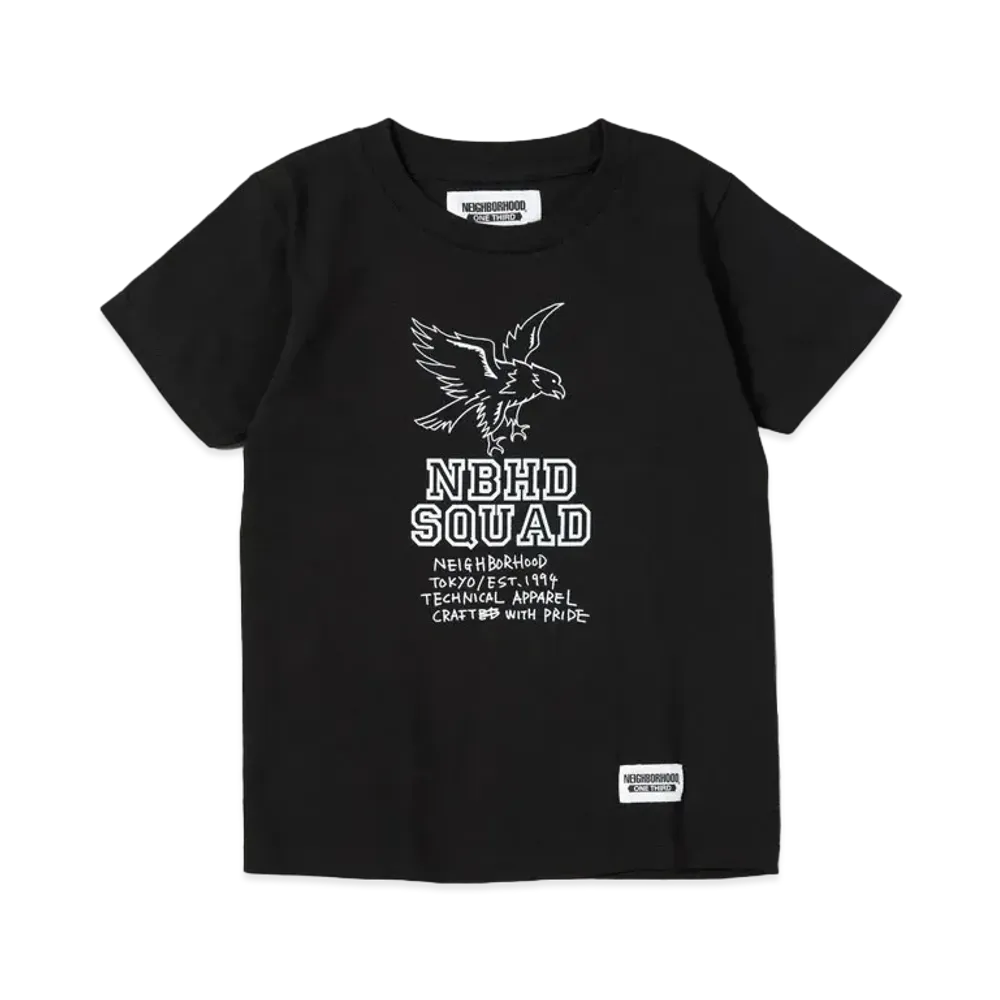NEIGHBORHOOD OT-8 / C-TEE . SS "Black"