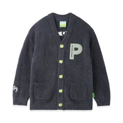 GELATO PIQUE x Mrs. GREEN APPLE Powder Jacquard Cardigan "Navy"