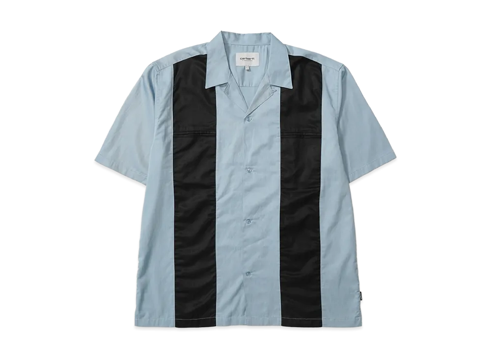 Carhartt WIP Durango Shirt "Frosted Blue/Black"