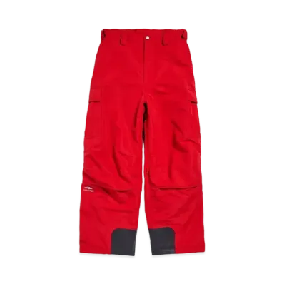 BALENCIAGA Men's 3B Sports Icon Ski Cargo Pants Technical Ripstop "Red"