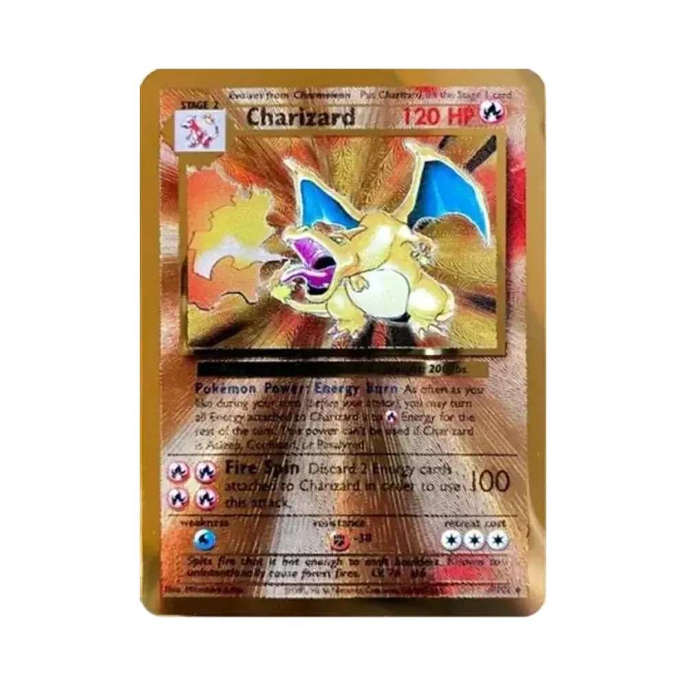 Charizard R :Metal Card [4/102](Promotional Card)
