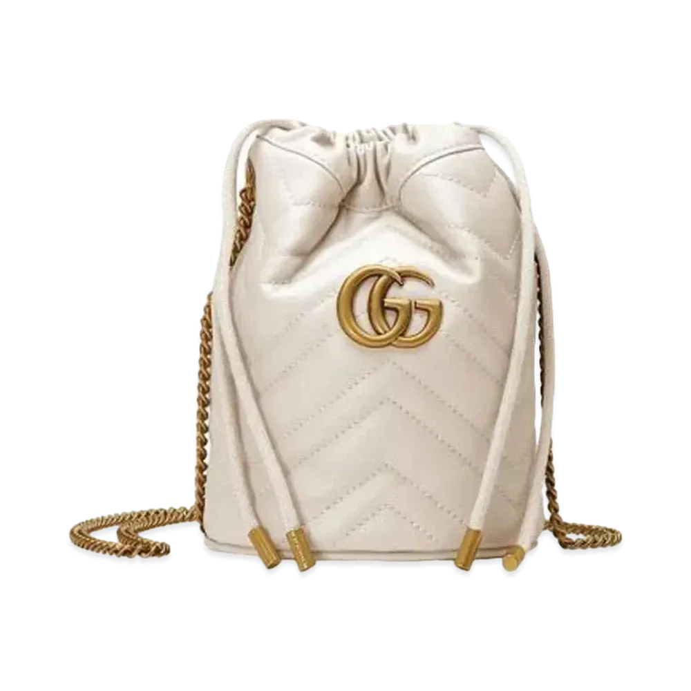 GUCCI GG Marmont Mini Bucket Bag