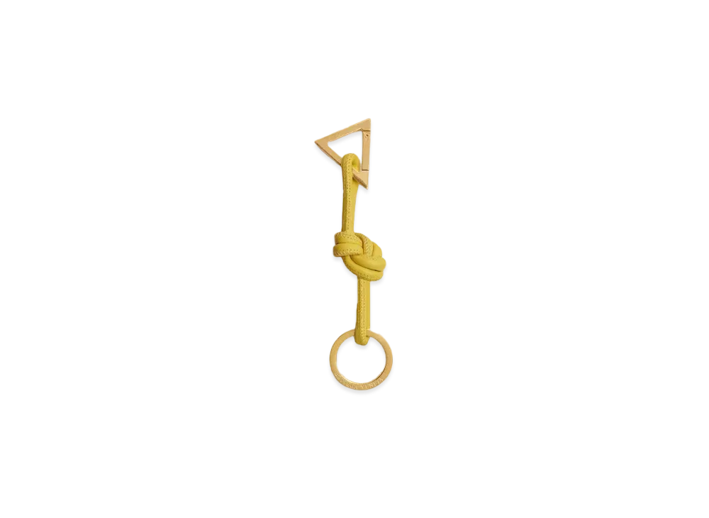 Bottega Veneta Key Ring "Buttercup"