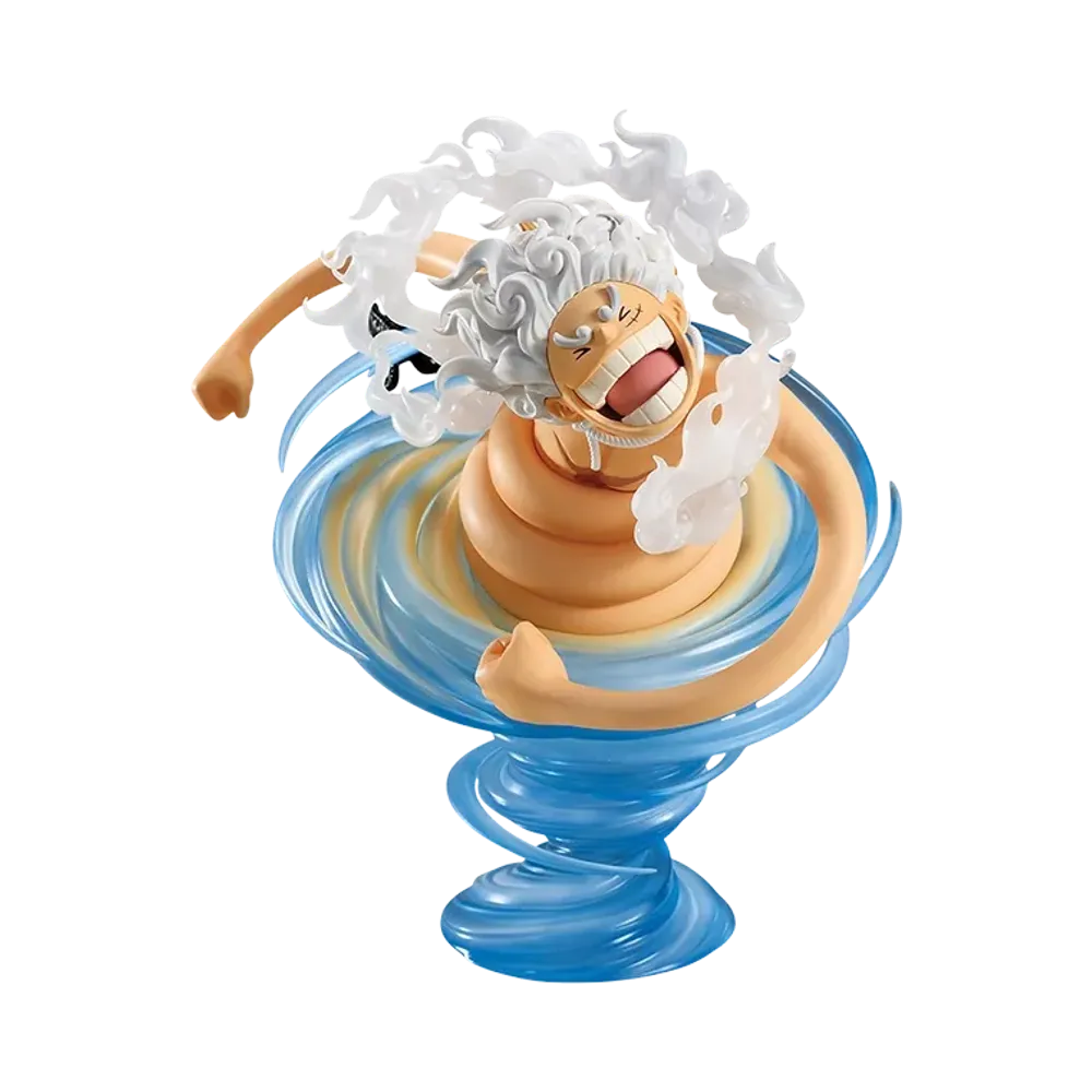 BANDAI "Ichiban Kuji" -One Piece Takumi no Keiki Hakoku- A Prize Monkey D. Luffy Gum Gum's White Whip Ink Style Block Technique