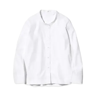 Uniqlo x Jil Sander Supima Cotton Shirt Jacket "White"