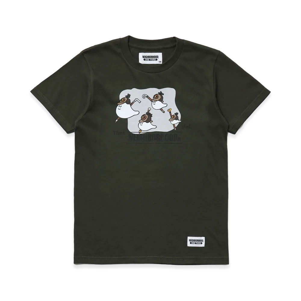 NEIGHBORHOOD One Third Kids OT . Tee SS-2 "Olive Drab"