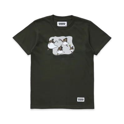 NEIGHBORHOOD One Third Kids OT . Tee SS-2 "Olive Drab"