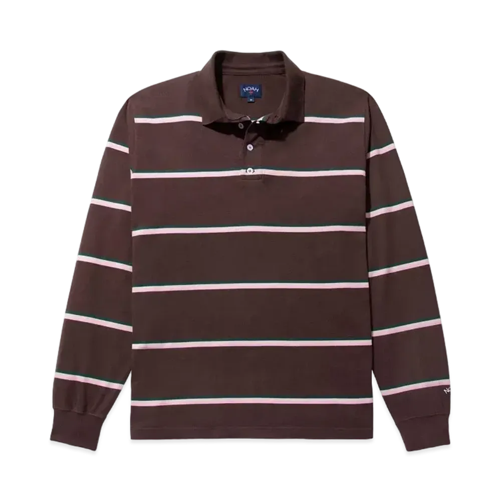 Noah L/S Polo "Brown"
