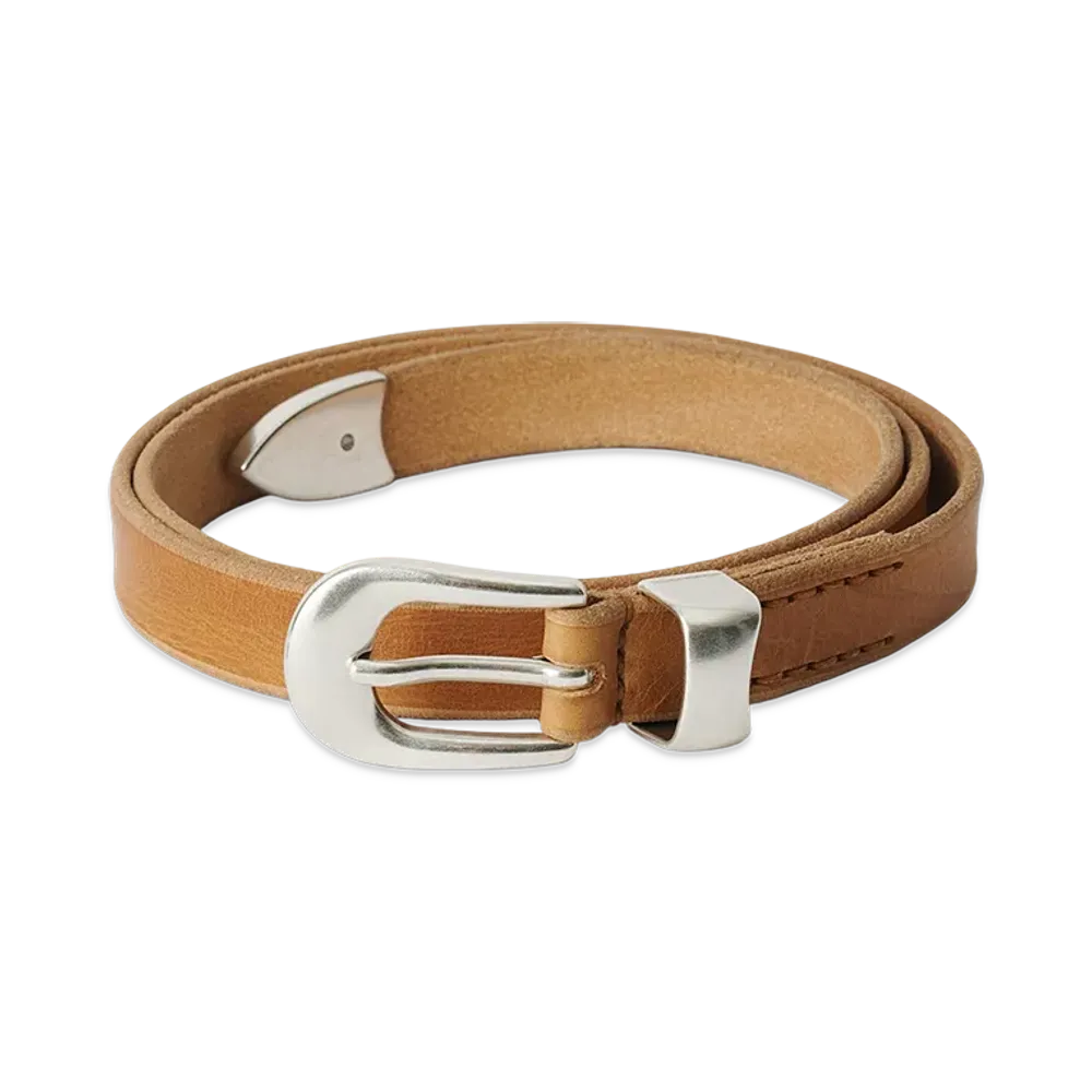 OUR LEGACY Women's 2 Cm Belt "Desert Dune Leather"