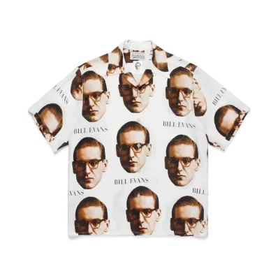 WACKO MARIA BILL EVANS / HAWAIIAN SHIRT "White"