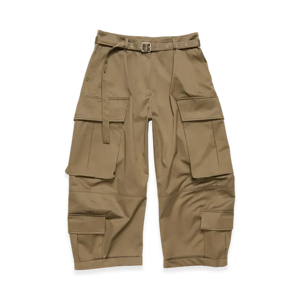 Acne Studios Twill Cargo Trousers "Khaki Green"