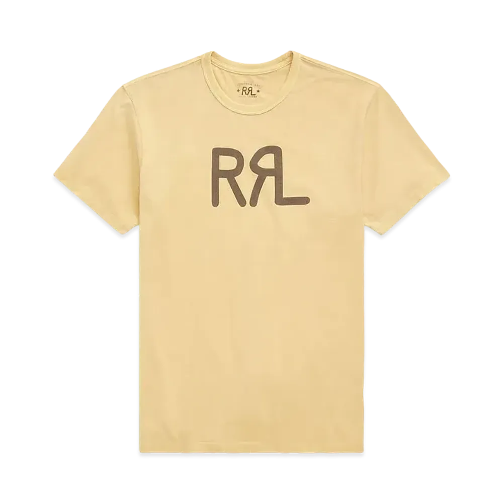 RRL Ralph Lauren Logo Jeraey Tee #1 "Yellow"