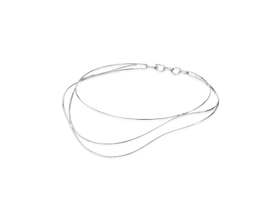 Tiffany & Co. Elsa Peretti Wave Necklace "Silver"