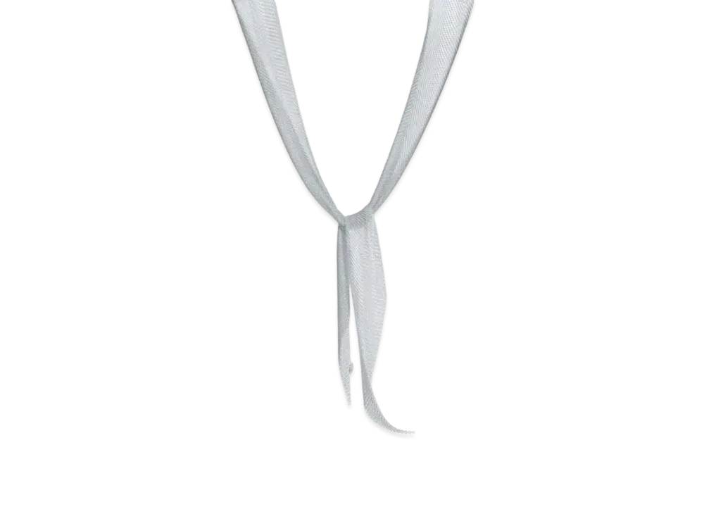 Tiffany & Co. Elsa Peretti Mesh Scarf Necklace "Silver"