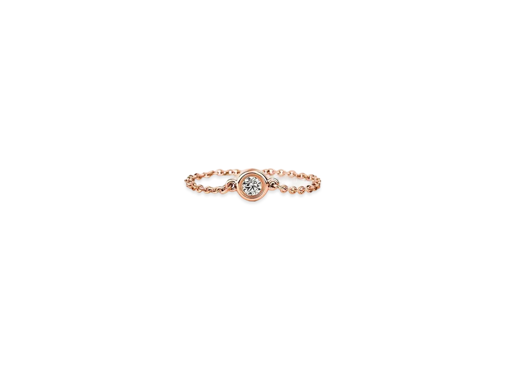 Tiffany & Co. Diamond by the Yard Ring 18K "Rose Gold"