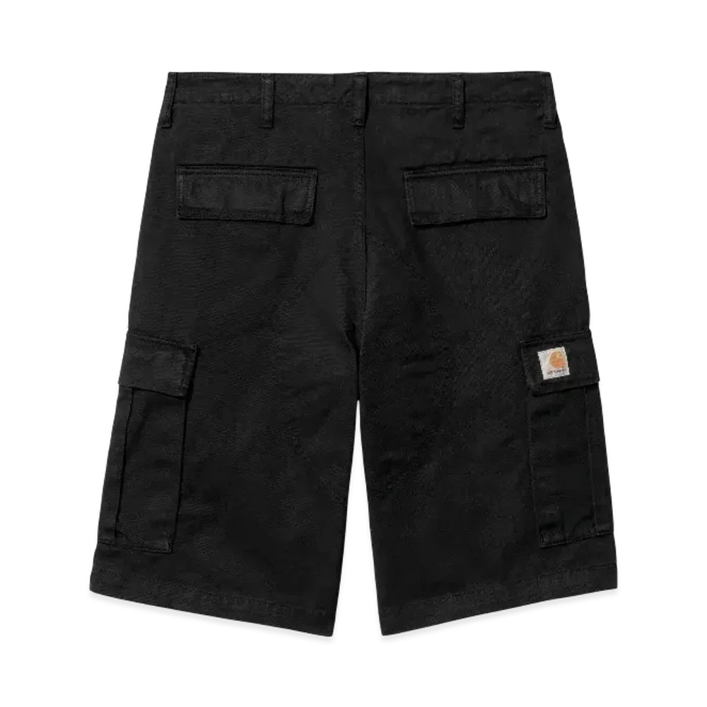 Carhartt WIP Regular Cargo Short "Black(Garment Dyed)"