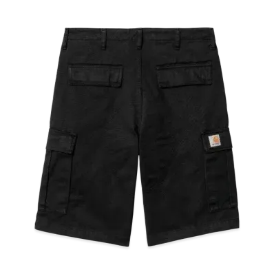 Carhartt WIP Regular Cargo Short "Black(Garment Dyed)"