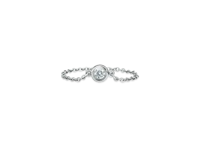 Tiffany & Co. Elsa PerettiDiamond By The Yard Ring "Platinum"