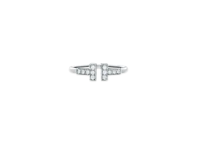 Tiffany & Co. Tiffany T Diamond Wire Ring "White Gold"