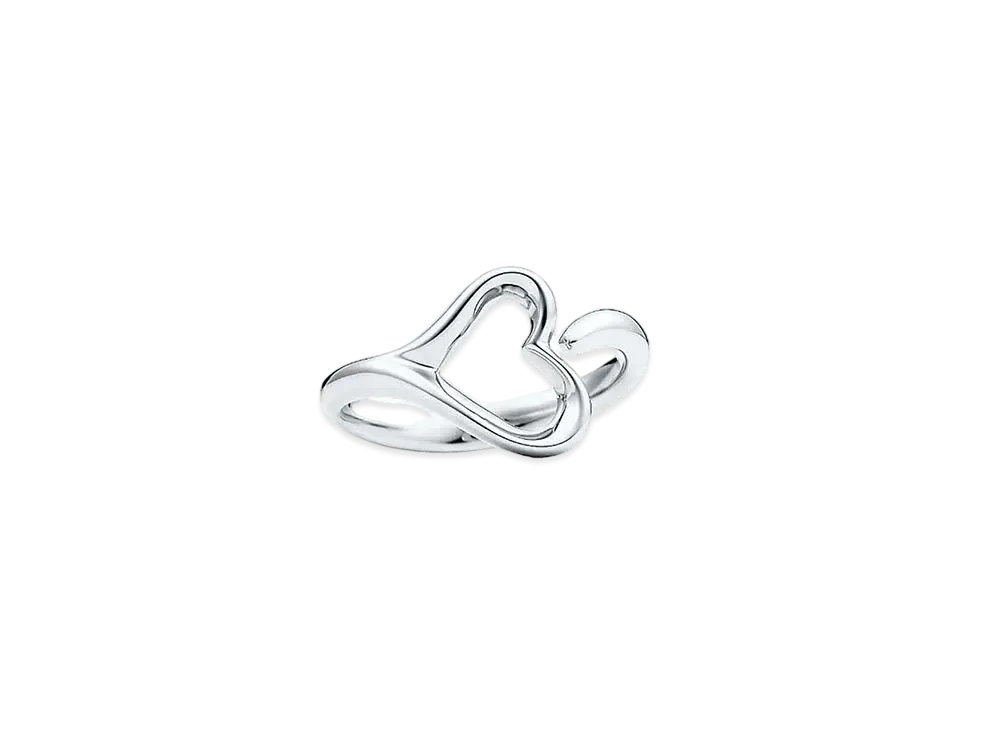 ティファニー エルサ・ペレッティ オープン ハート リング "スターリングシルバー" 60151533