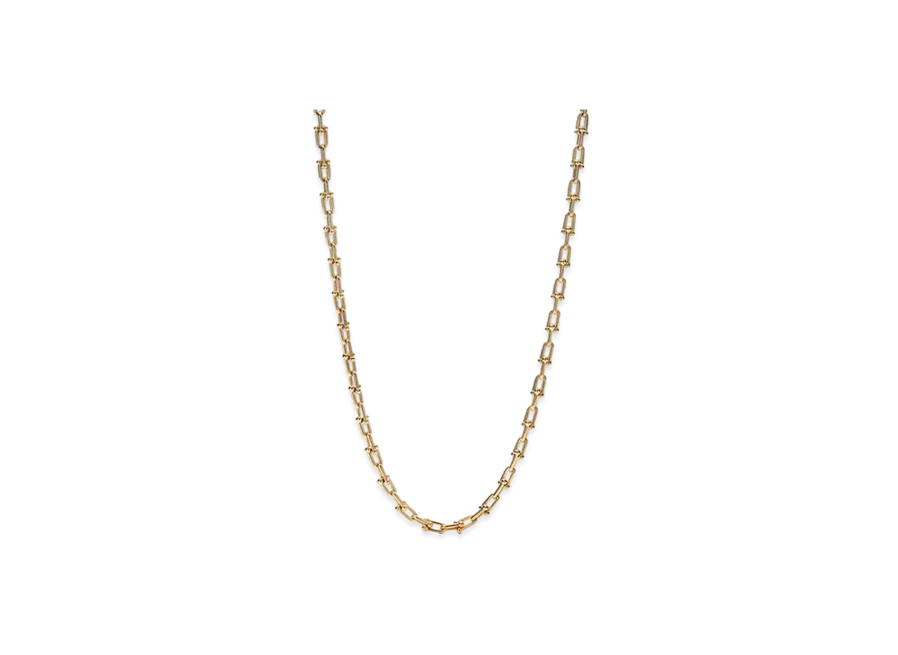 Tiffany & Co. HardWear Small Link Necklace 18inch "Yellow Gold"