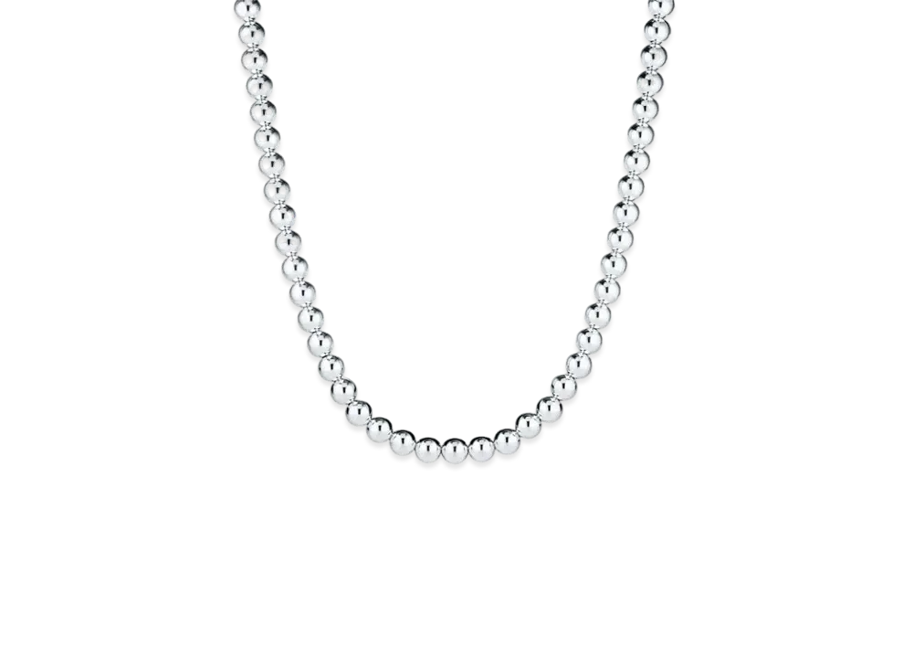 Tiffany & Co. Tiffany Hardware Ball Necklace "Silver"