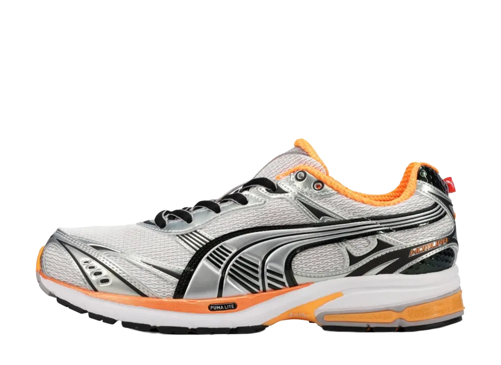 Puma Homura OG+ "Matte Silver/Heat Fire"