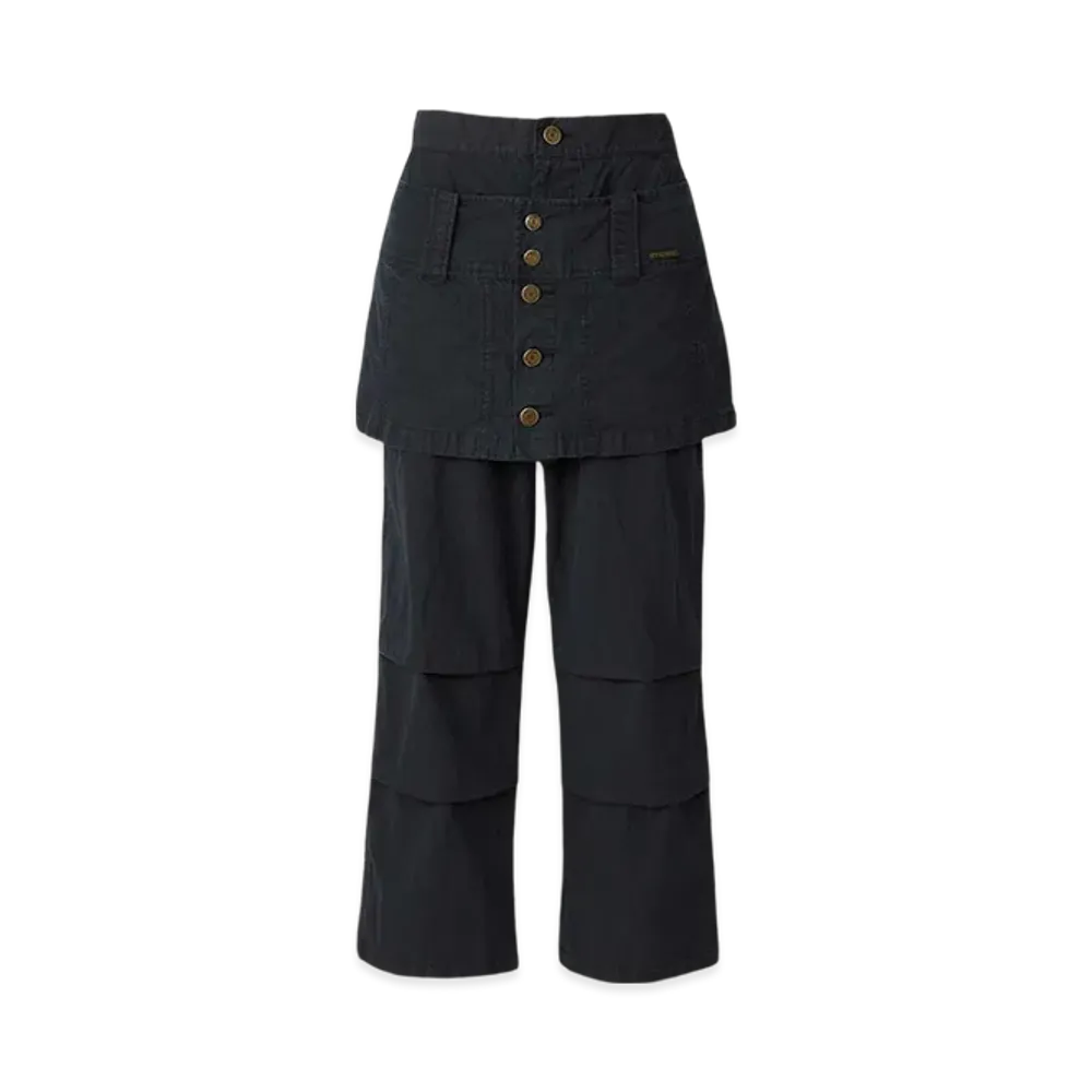 HYSTERIC GLAMOUR 3Way Layered Pants "Black"