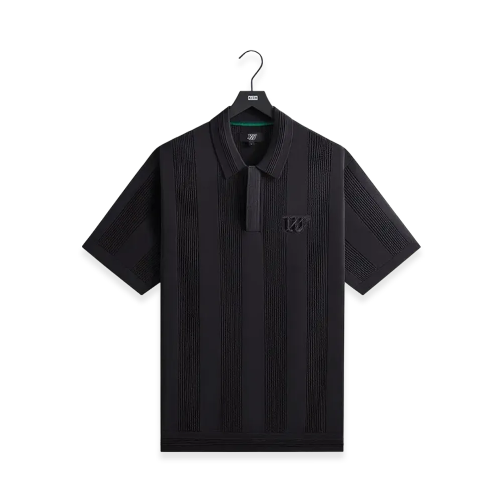 Kith x Wilson Crochet Polo "Black"