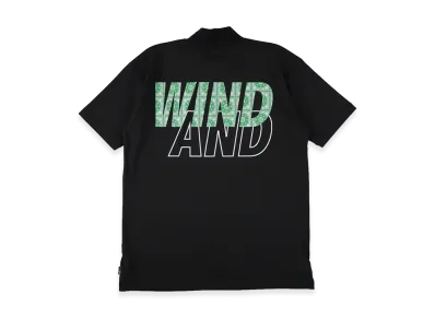 WIND AND SEA Golf OG Sea Mock Neck S/S Tee "Black"