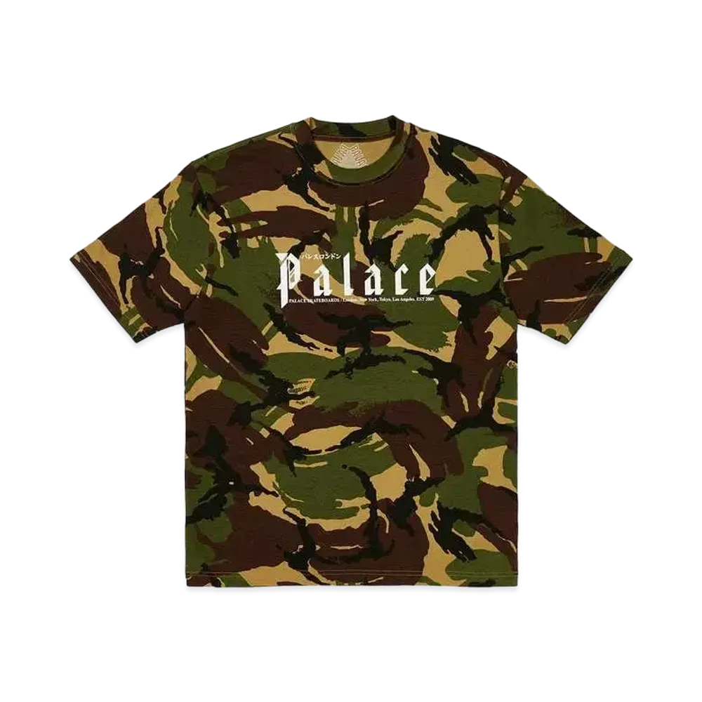 PALACE Kitano T-shirt "Woodland Camo"