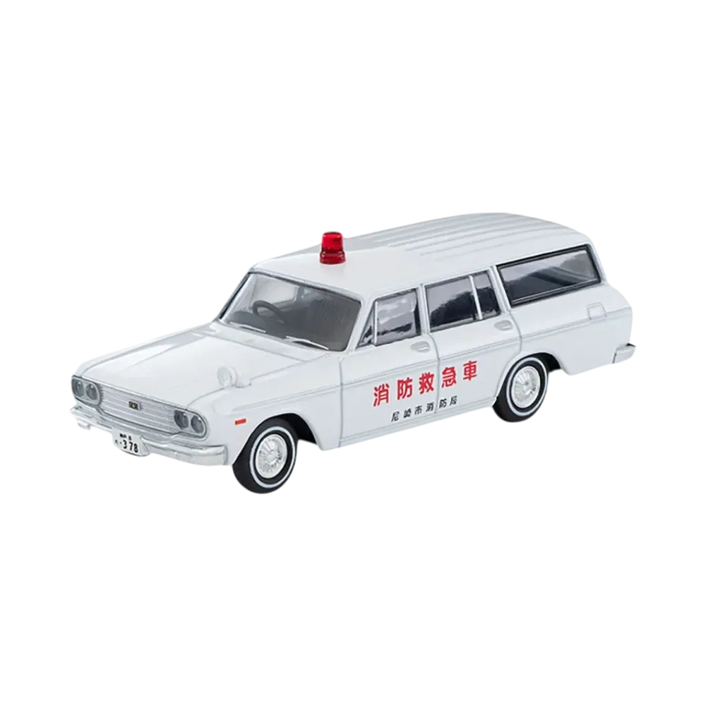 TOMYTEC "TOMICA LIMITED VINTAGE" 1/64 LV-207a Toyopet Masterline Fire Ambulance (Amagasaki City Fire Department) 66 Year Model