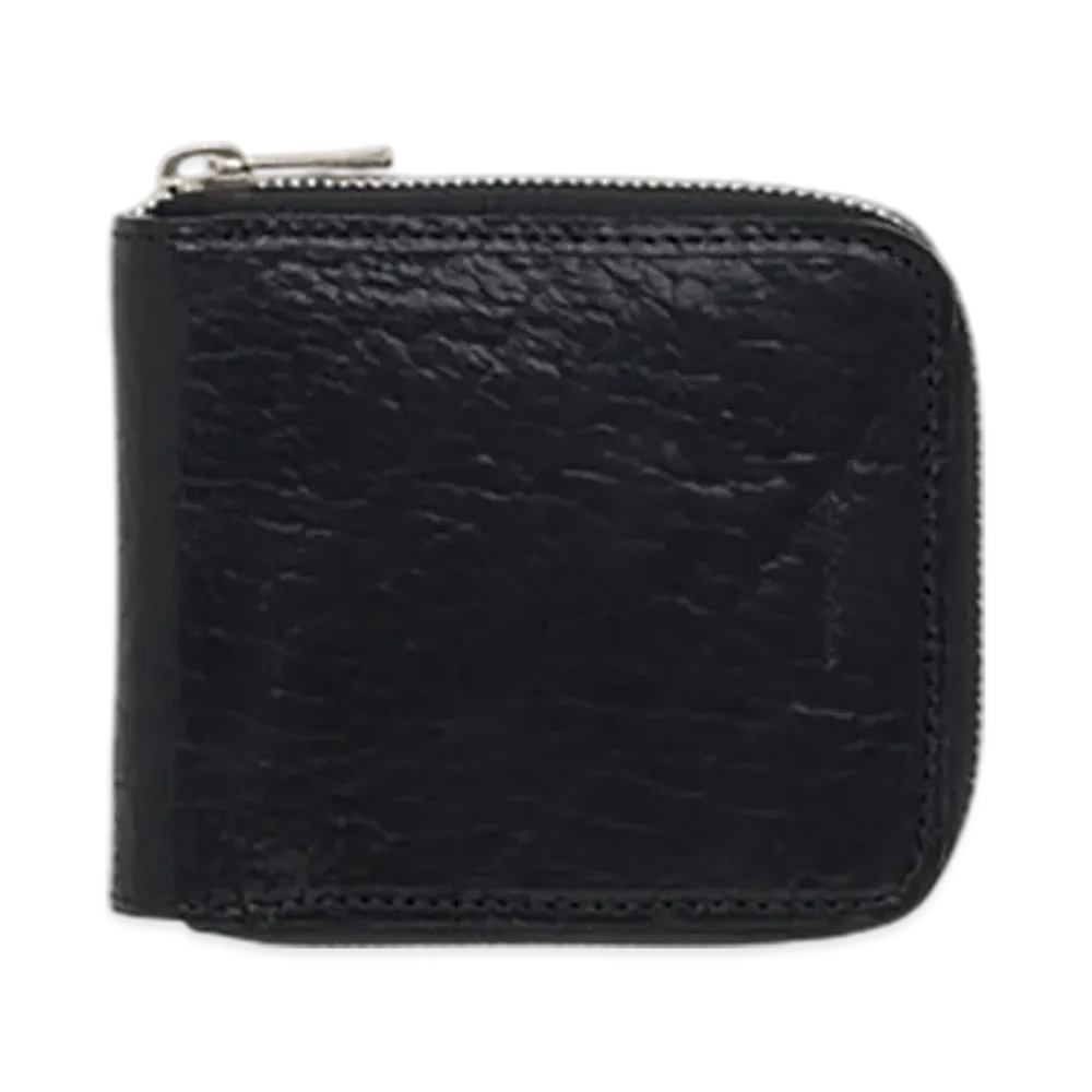Hender Scheme Horizontal Zip Purse "Black"