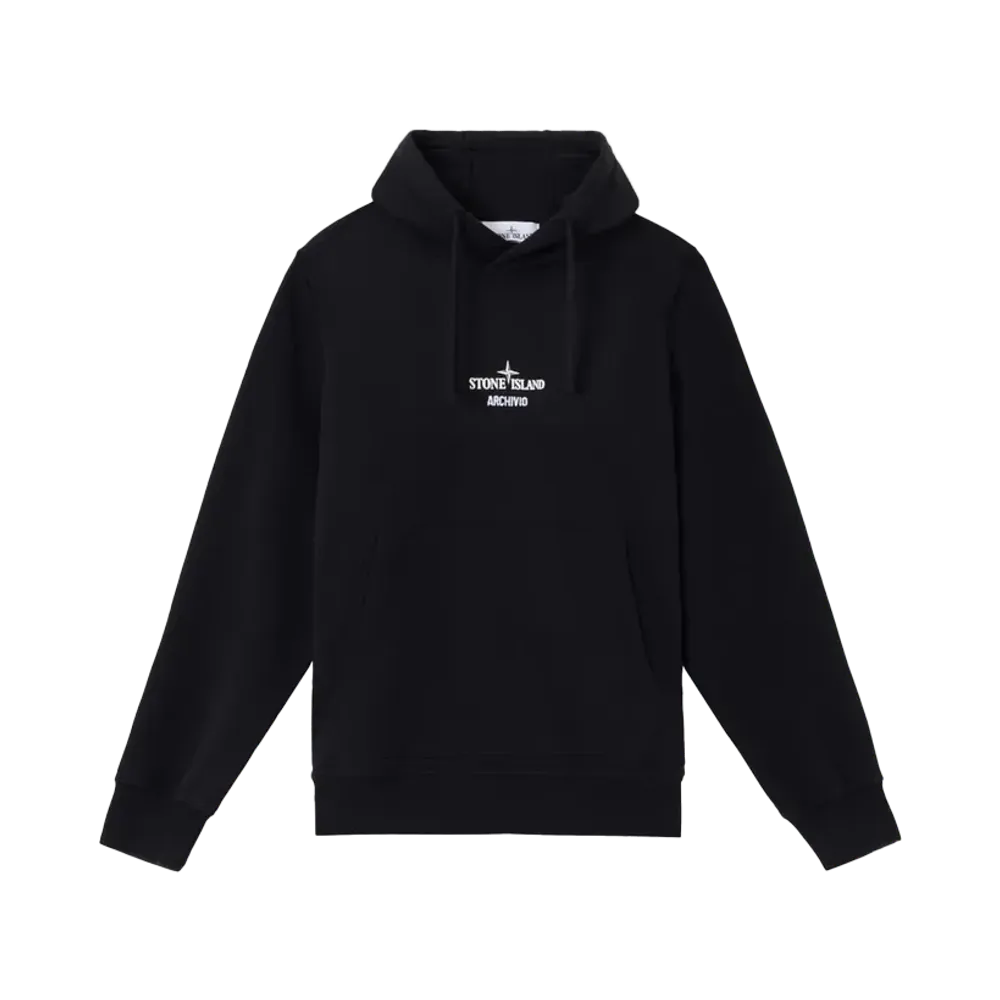 Stone Island 6100039 Cotton Fleece "Black"