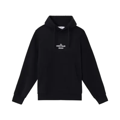 Stone Island 6100039 Cotton Fleece "Black"