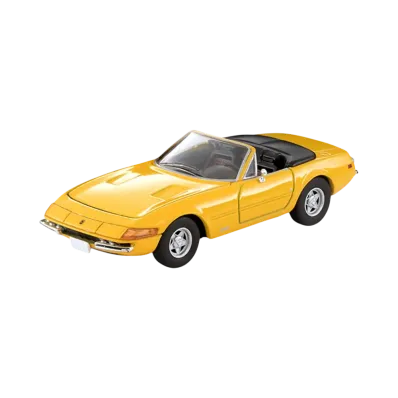 TOMYTEC "TOMICA LIMITED VINTAGE" 1/64 TLV Ferrari 365 GTS4 (Yellow)