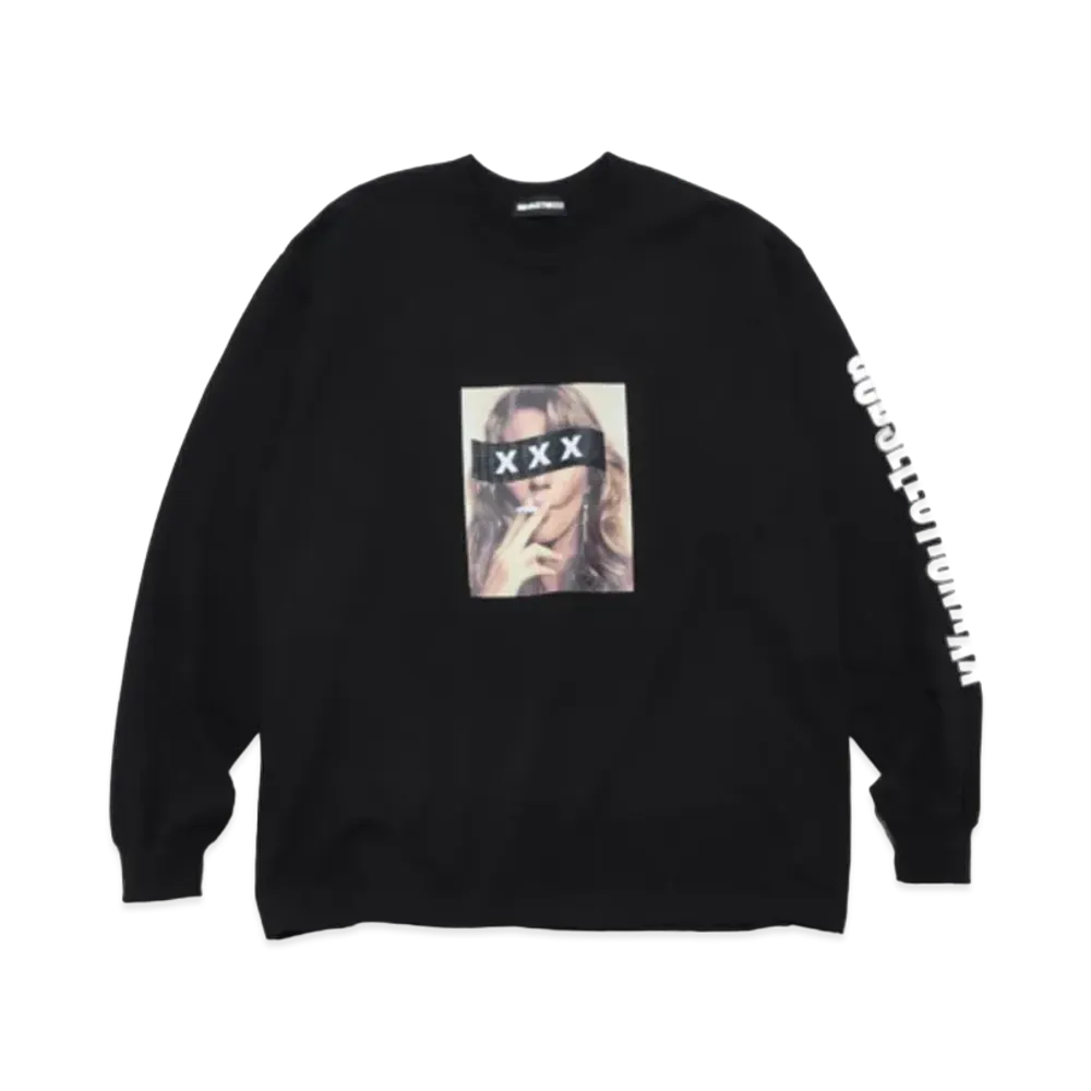 GOD SELECTION XXX Long Sleeve T-Shirt GX-A24-LT-09 "Black"
