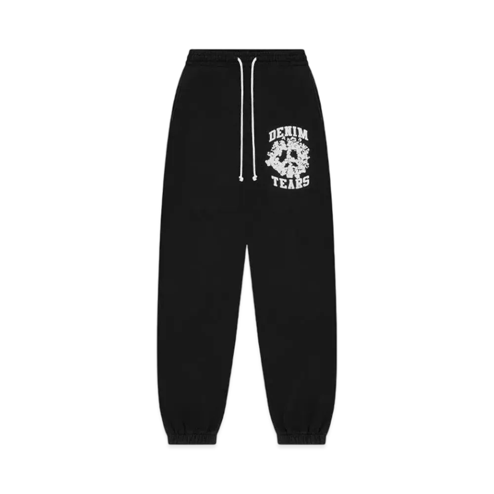 DENIM TEARS Denim University Sweat Pants "Black"