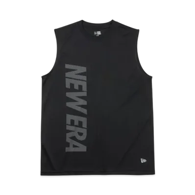 NEW ERA Performance Apparel Tech Tank Top Vertical Dot Logo "Black"