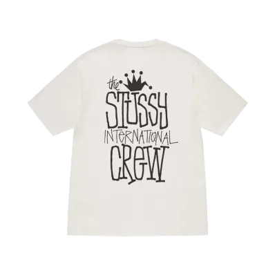 Stussy Crown International Tee Pigment Dyed "Natural"