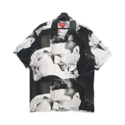 Supreme Bela Lugosi Rayon S/S Shirt "White"